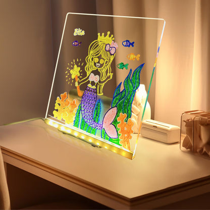 التعلم أصبح مشرقا!لوحة رسم و الكتابة  مضيئة لأطفال مبدعين و اولياء مطمئنين بتسهيل تعليمهم