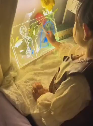 التعلم أصبح مشرقا!لوحة رسم و الكتابة  مضيئة لأطفال مبدعين و اولياء مطمئنين بتسهيل تعليمهم